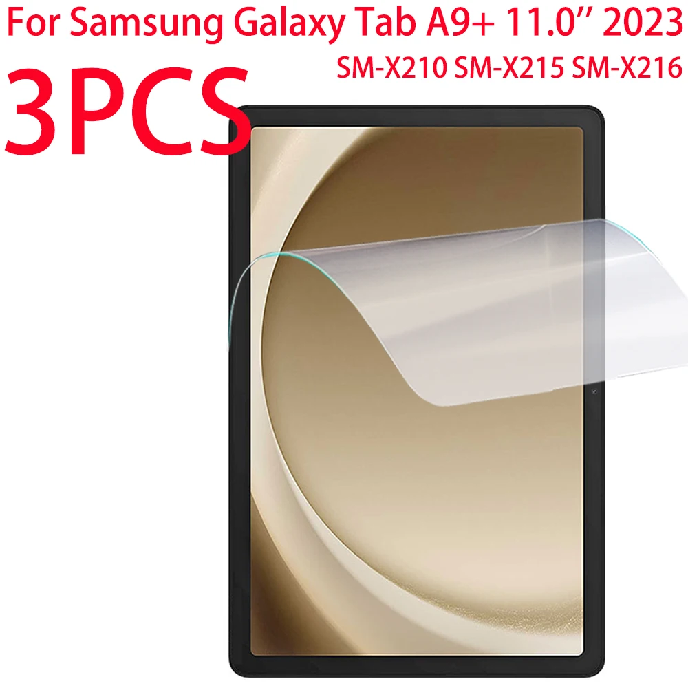 Galaxy Tablet Accessories - 3 SZT. Miękka folia ochronna PE