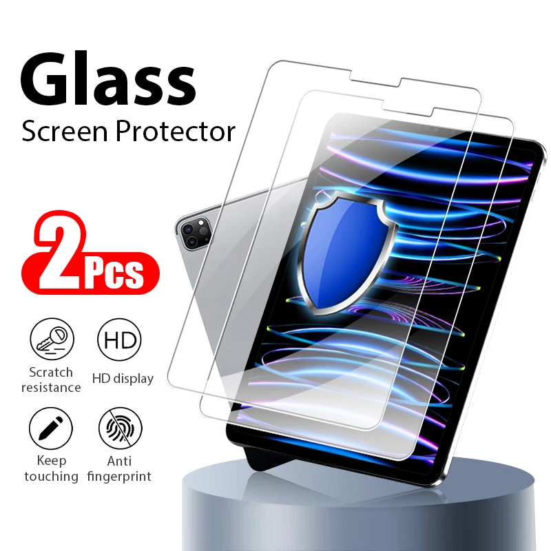 Temu Tablet Accessories - 2 sztuki szklanych folii ochronnych na