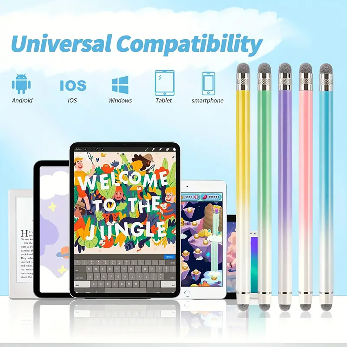 Tablet Pencil Accessories - 1 sztuka rysika dotykowego, odpowiednie do